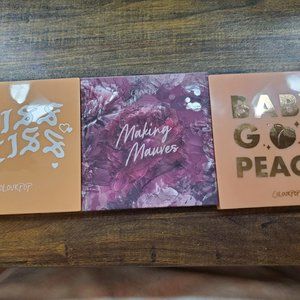 Colourpop Spring palettes